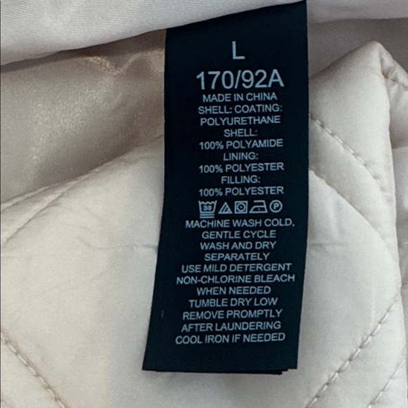 ♠️Kate spade Water Resistant Hooded Jacket. Ladies size large - Picture 15 of 15